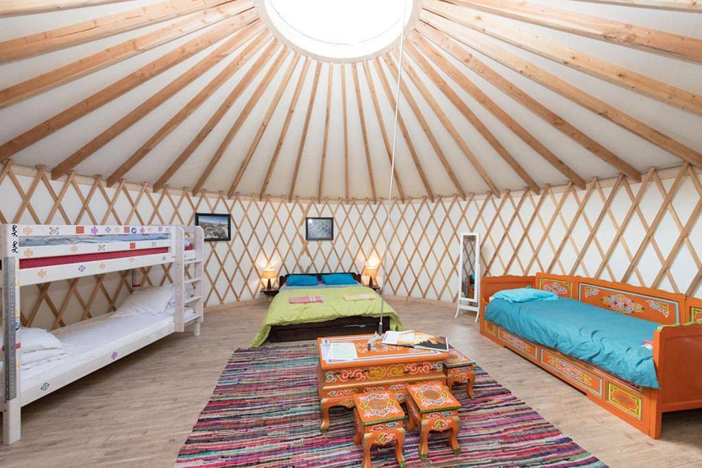 Eco-hôtel et Yourtes du Mercantour in Guillaumes, Région de Nice