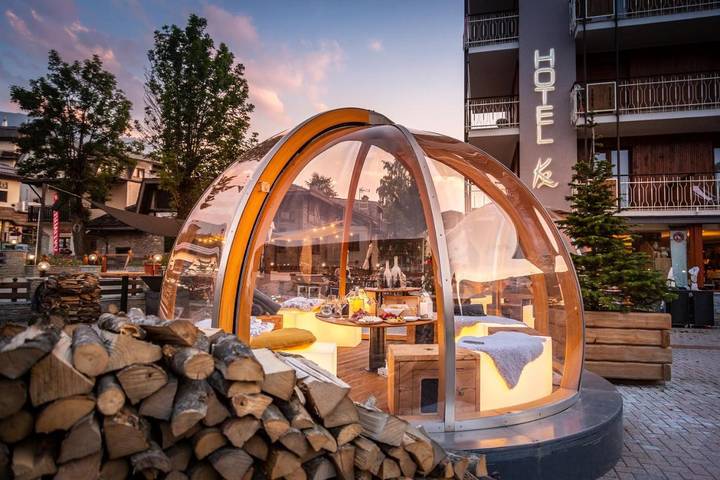Hôtel pour 2 personnes, avec terrasse