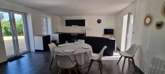 Maison de vacances pour 6 personnes, avec jardin, animaux acceptés dans Saône-et-Loire