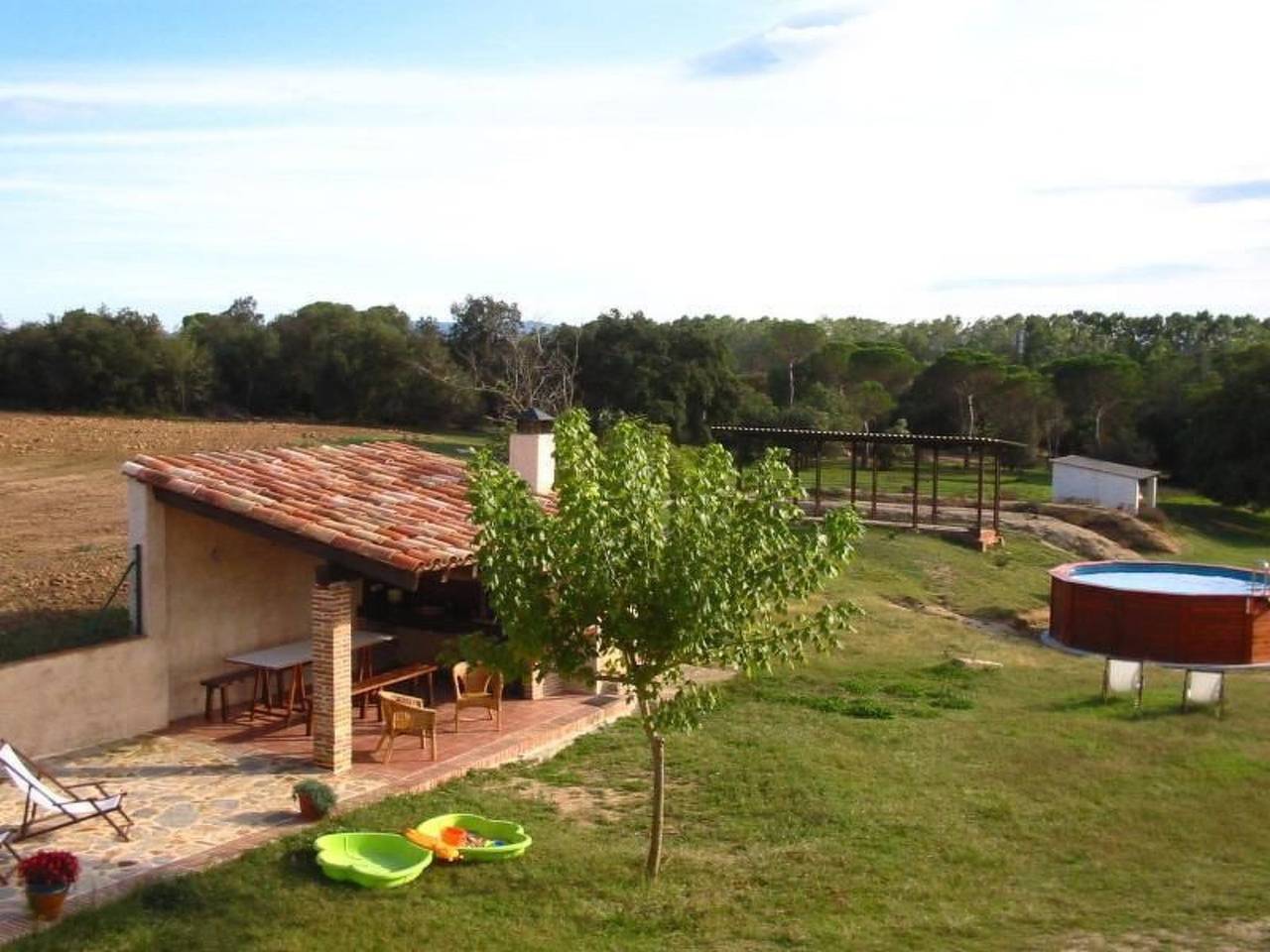 Bauernhaus im Naturpark Gavarres in Cassà de la Selva, Gironès
