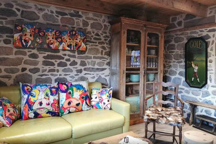 Location de vacances pour 4 personnes, avec terrasse et jardin à Mont-Dore