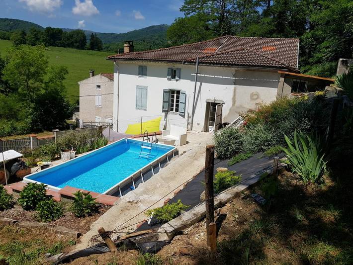 Maison de vacances pour 12 personnes, avec piscine et balcon ainsi que jardin et sauna dans l' Ariège - 2