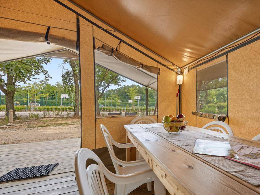 Camping Polari - Tenda in tela e legno 5 persone - Polari - Tenda safari Harmony in Rovinj Riviera, Rovigno