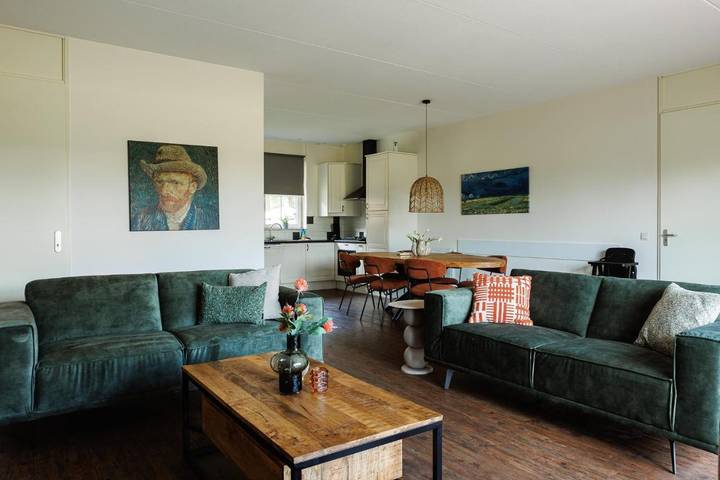 Ferienhaus für 10 Personen, mit Garten und Ausblick in den Niederlande - 4