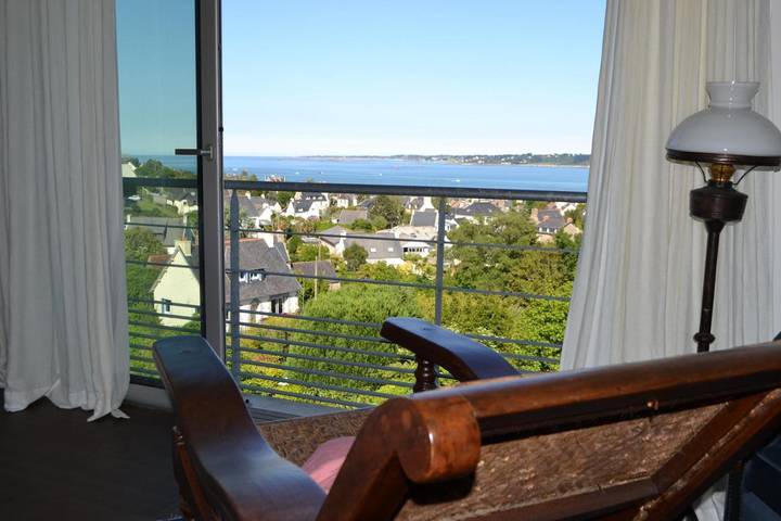 Chambre d’hôte pour 2 personnes, avec vue ainsi que jardin et terrasse à Perros-Guirec - 4