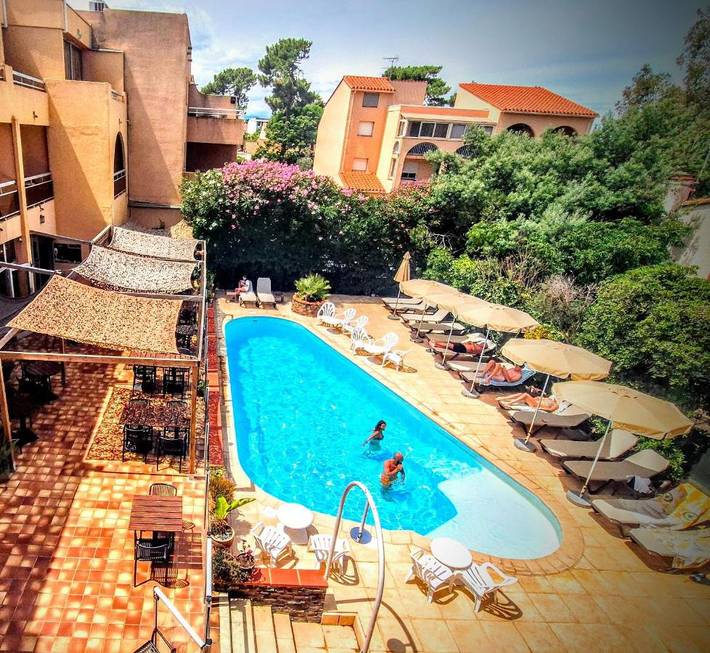 Hôtel pour 2 personnes, avec piscine et terrasse