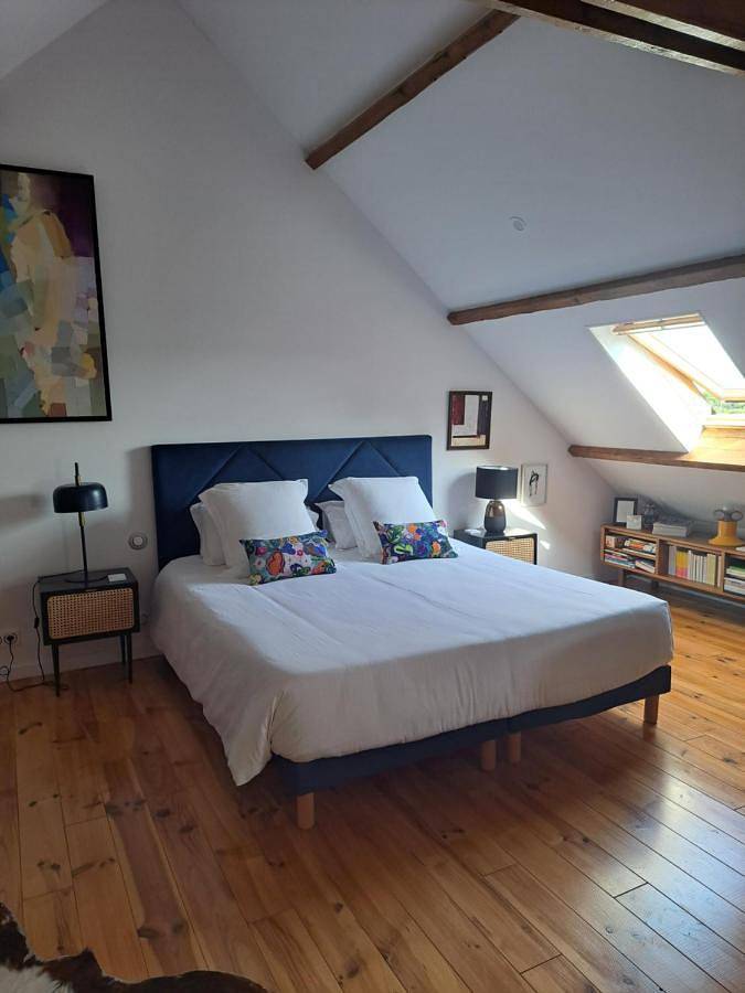 Chambre d’hôte pour 2 personnes, avec vue et jardin