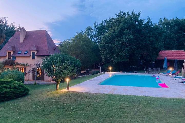 Location de vacances pour 8 personnes à Saint-Chamassy