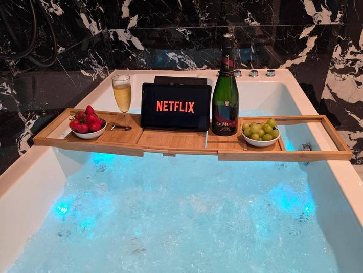 Appartement de vacances pour 6 personnes, avec Jacuzzi