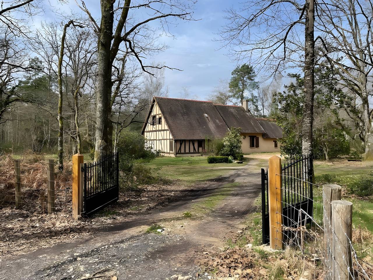 Maison de Vacances « Gîte Les Brocards » avec Wi-Fi et Climatisation in Sainte-Montaine, Sologne