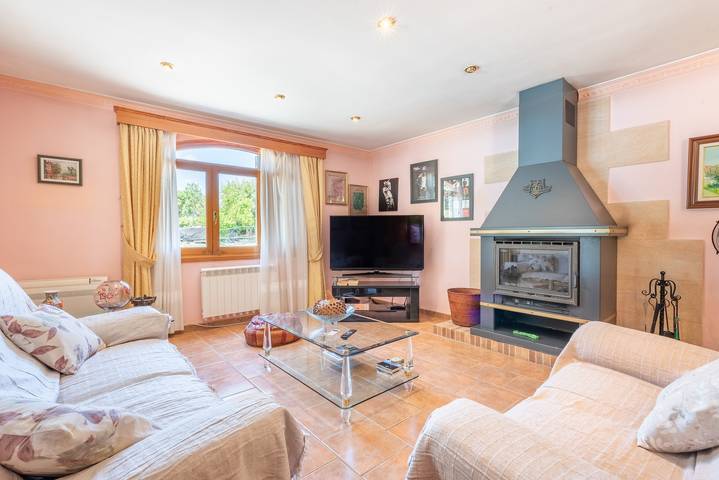 Villa 'Cas Moliner' mit Bergblick, Wlan und Klimaanlage in Son Sardina, Palma