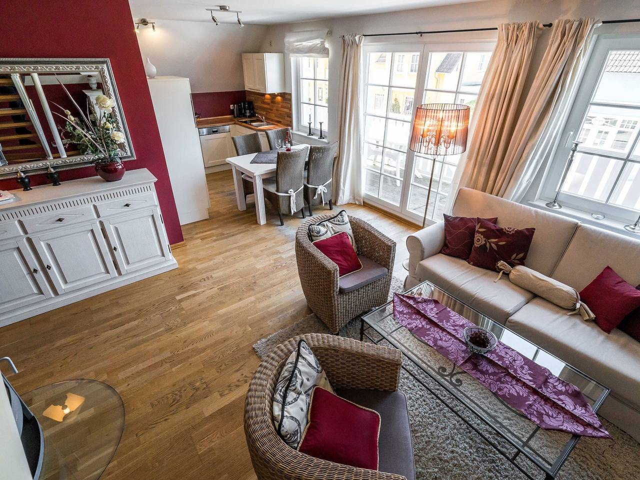 Ganze Ferienwohnung, Ferienwohnung Seerose & Strandrose in Ahrenshoop, Fischland
