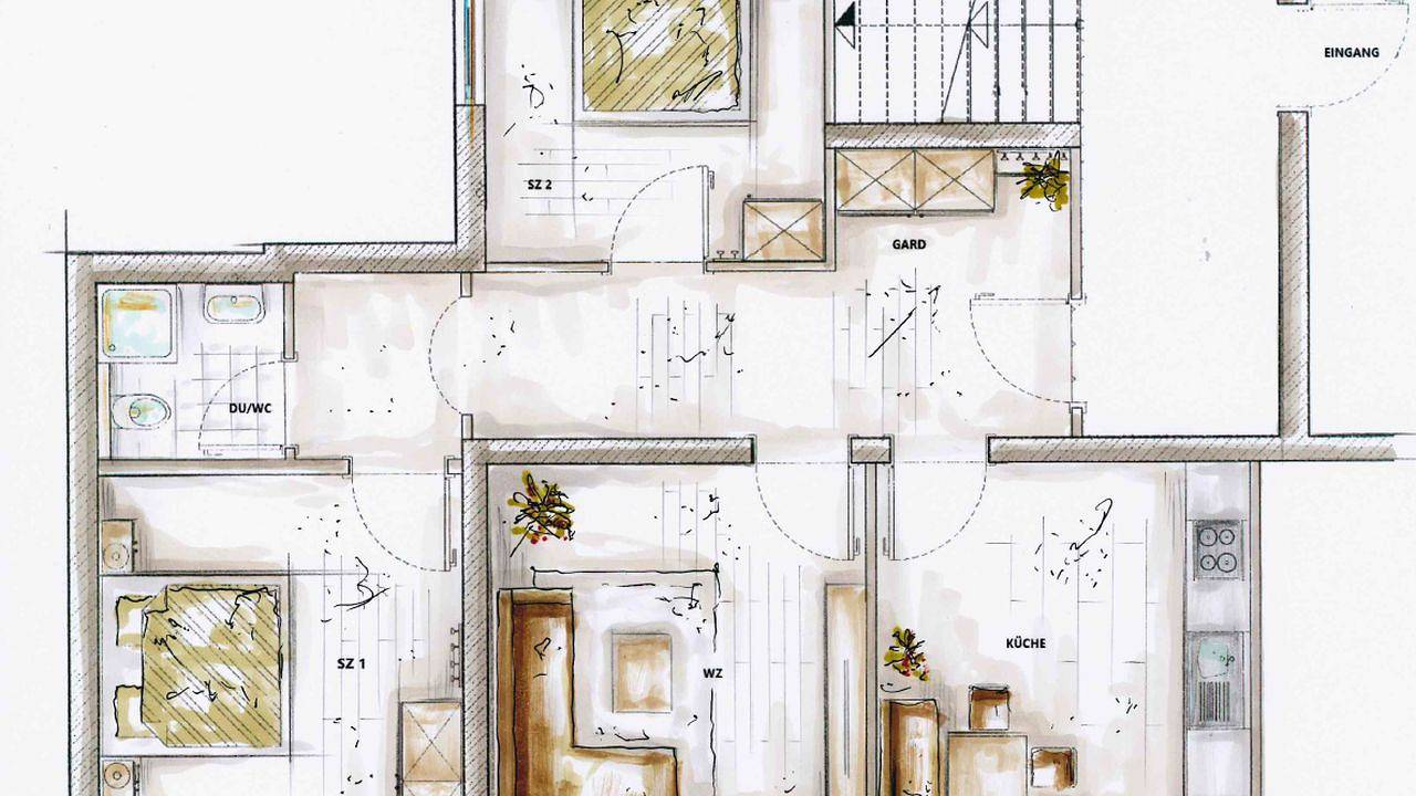 Geheel vakantieappartement, Vakantieappartement voor 4 personen in Meer , Verwall 