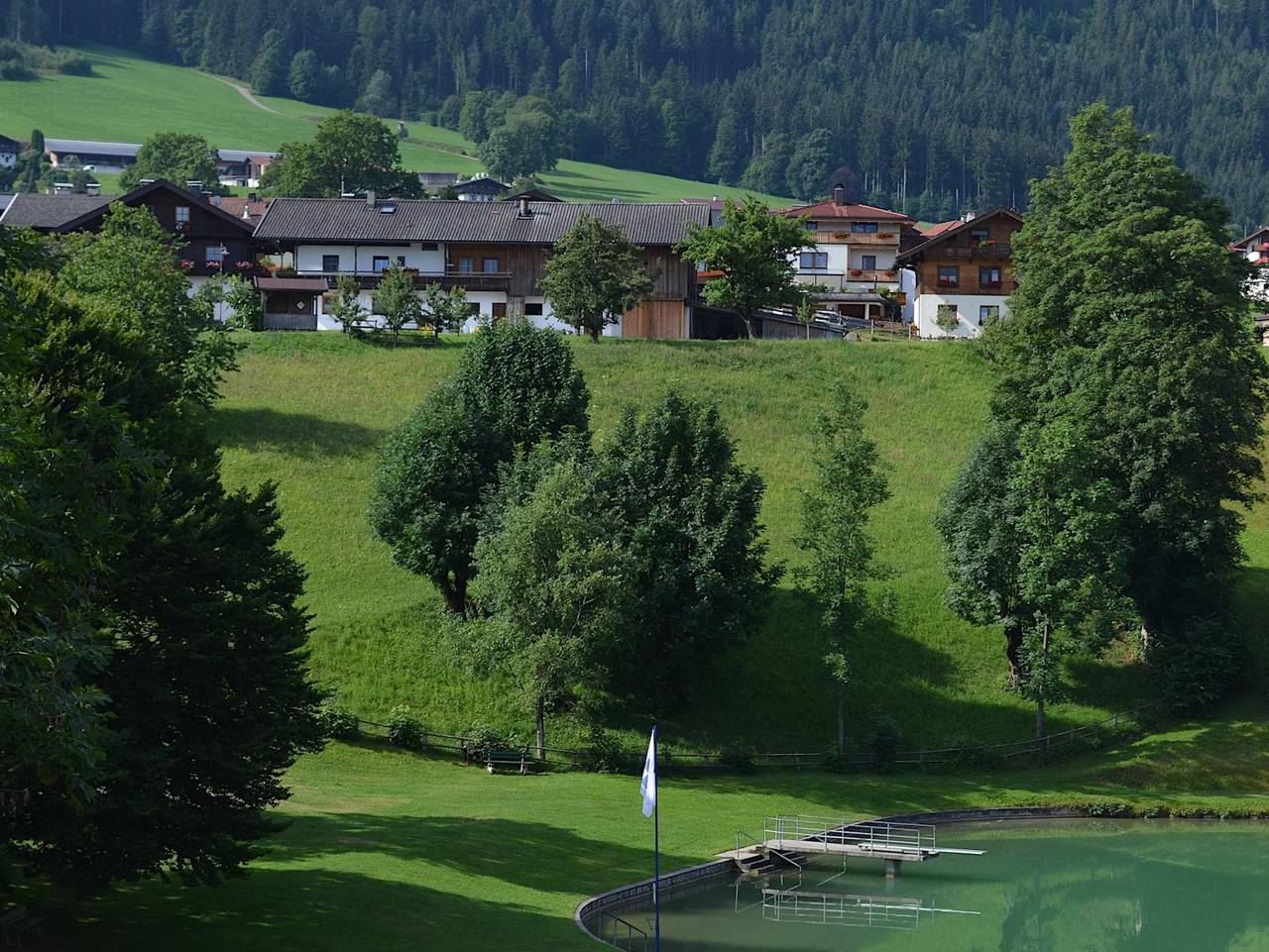 Ganze Ferienwohnung, Kienberghof - Ferienwohnung Reither See bis 5 Personen in Reith im Alpbachtal, Kitzbüheler Alpen