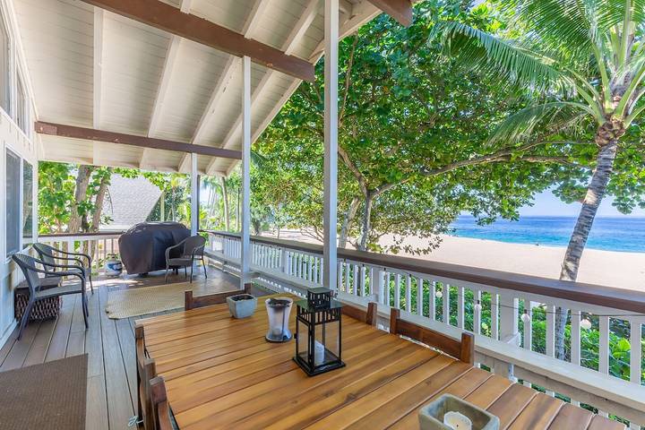 Bungalow für 6 Personen, mit Balkon und Garten auf Oahu