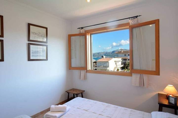 Ganze Wohnung, Son Serra Beach Apartment mit Meerblick und Terrasse in Playa Son Serra de Marina, Santa Margalida