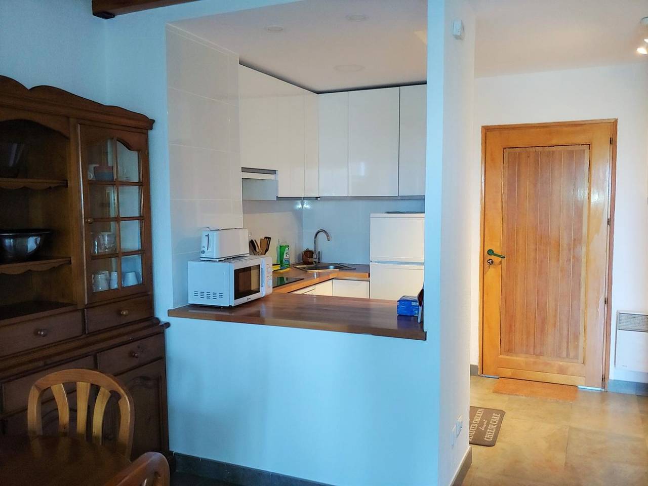 Appartement de vacances entier, Duplex 2 ch. 6 Pers. Cheminée, Vues, Lave-vaisselle et Lave-linge in Bourg-Madame, Parc naturel régional des Pyrénées catalanes