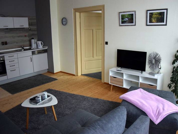 Ferienwohnung für 2 Personen, mit Garten und Balkon sowie Ausblick, kinderfreundlich im Ostharz - 4