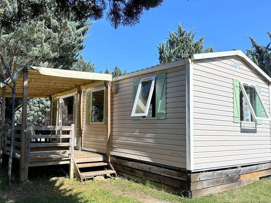 Camping Les Cigales - Mobilheim 4 personen - Komfort-Reihe in Saint-Genis, Gap und Umgebung