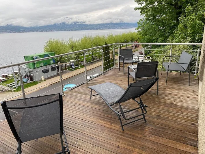 Apartamento de vacaciones para 4 personas, con vistas además de vistas al lago y balcón - 1