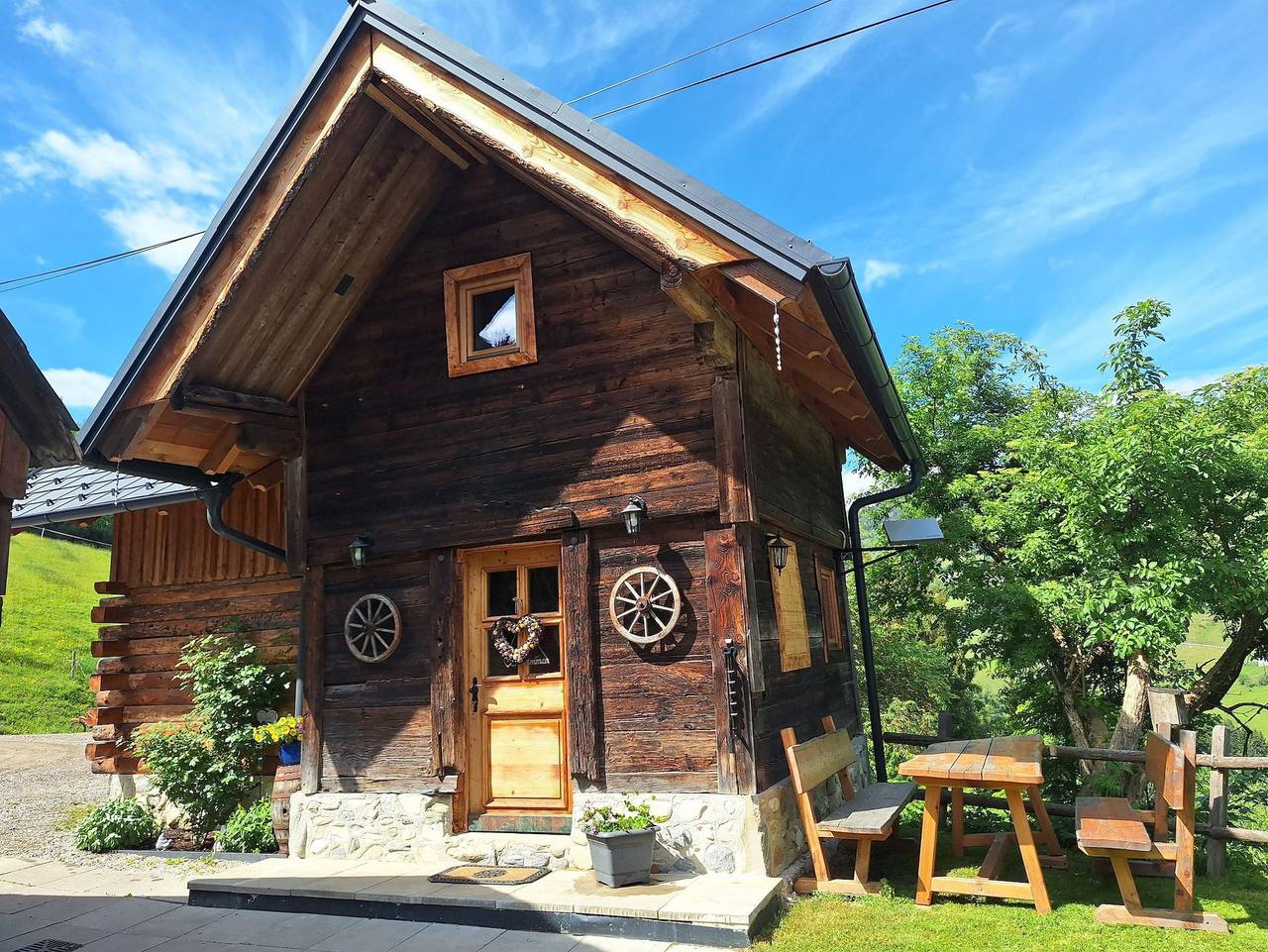 Ganze Ferienwohnung, Leitnerbauer's Troadkasten - Appartement/Fewo, Dusche, Wc, 1 Schlafraum in Rottenmanner und Wölzer Tauern, Irdning-Donnersbachtal