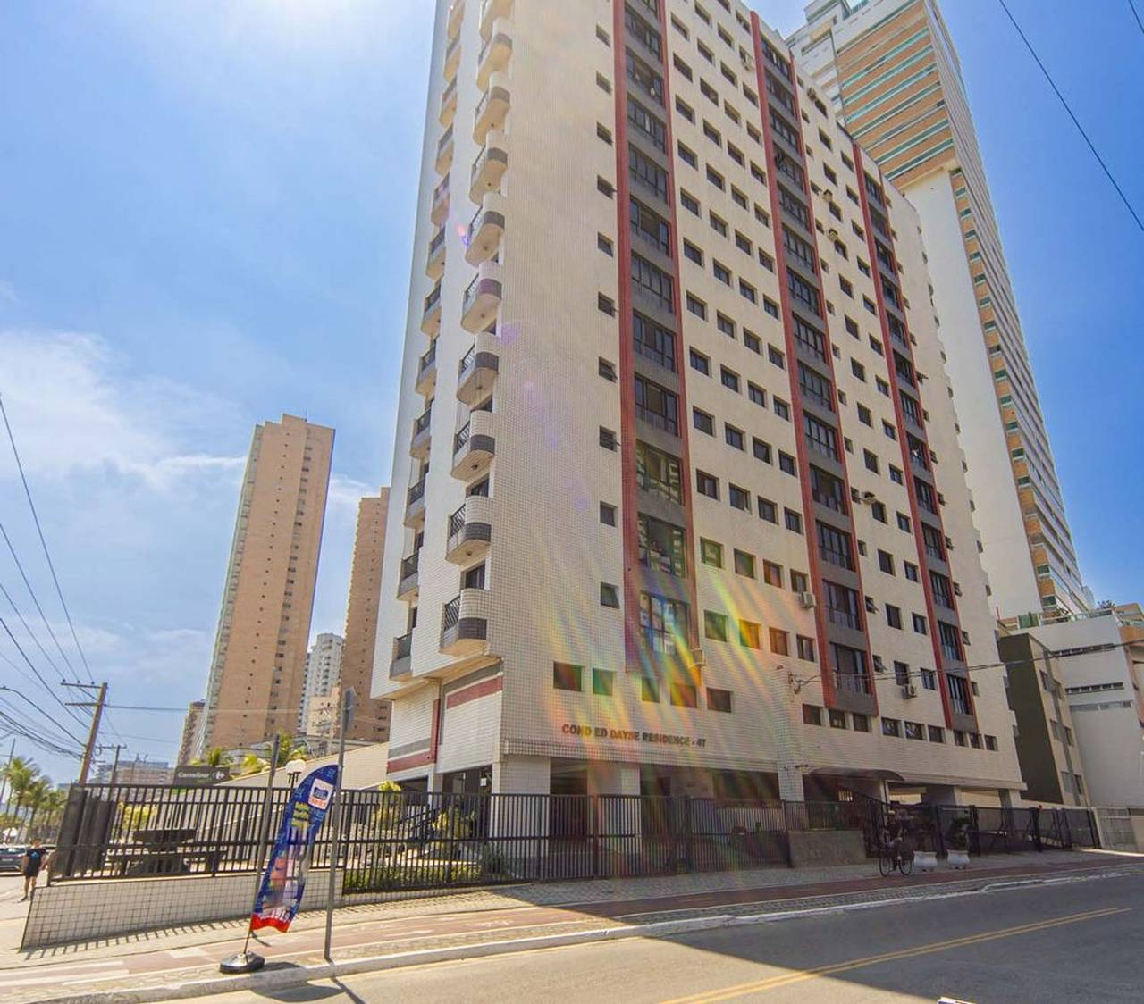 Apartamento entero, Apto Pet Friendly Beira-mar c Garagem no Boqueirão in Guilhermina, Praia Grande