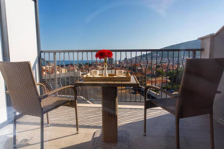 Hôtel pour 2 personnes, avec terrasse et vue