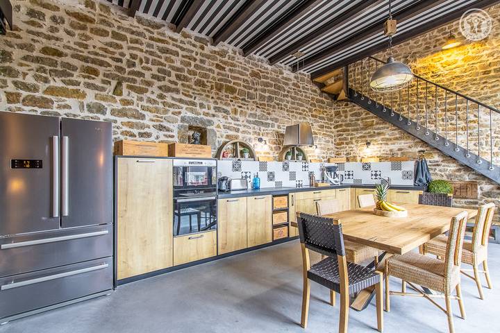 Gîte für 4 Personen, mit Terrasse und Whirlpool sowie Garten und Sauna in Burgund - 4