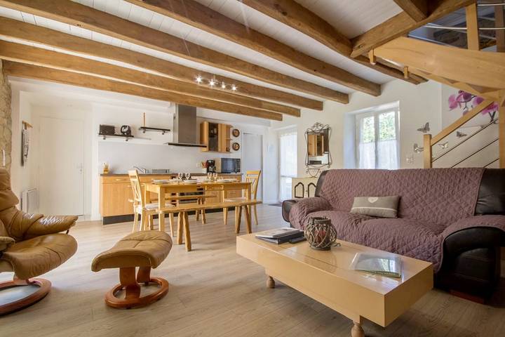 Gîte pour 7 personnes, avec terrasse et jardin à Plouhinec (Morbihan) - 4