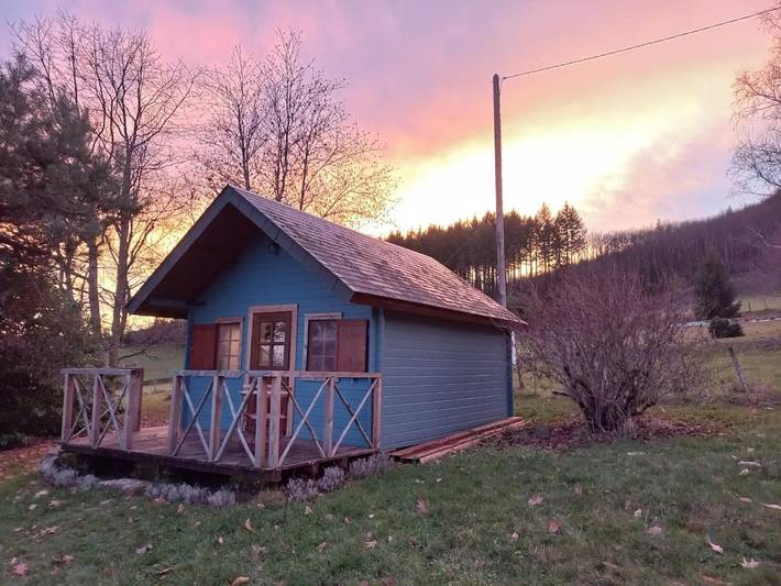 Gîte pour 2 personnes, avec Terrasse et Vue dans Haut Folin