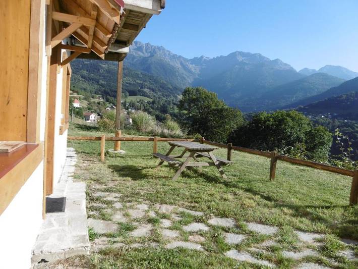 Maison d’hôte pour 4 personnes, avec Balcon ainsi que Terrasse et Vue dans Parc national des Écrins - 4