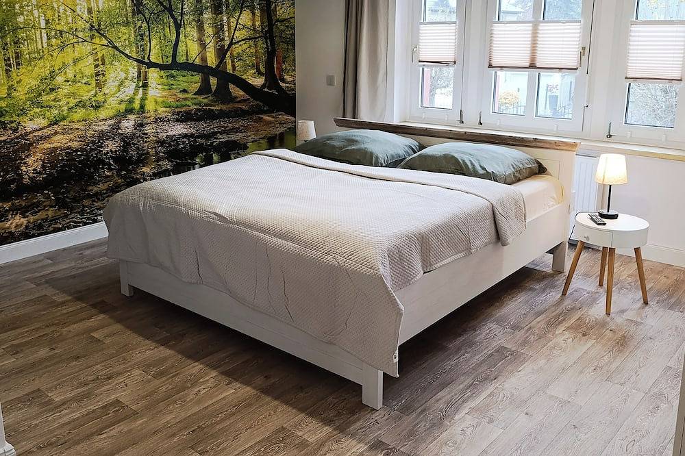 Ganze Wohnung, Smarte Ferienwohnung 80qm mit Sauna im historischem Gebäude Ballenstedt im Harz in Ballenstedt, Harzvorland