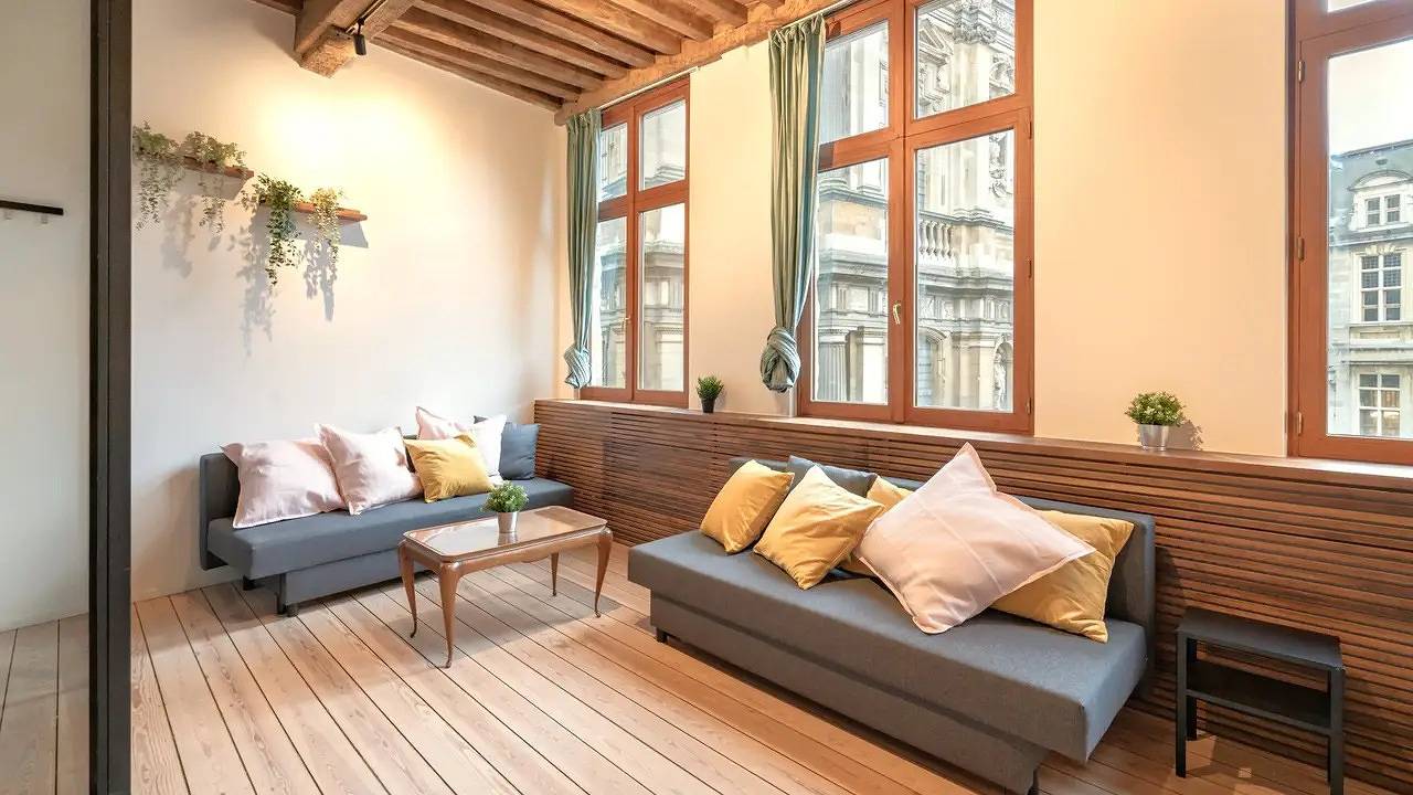 Apartamento vacacional entero, Ferienwohnung für 6 Personen (65 m²) in Antwerpen in Amberes, Región de Amberes