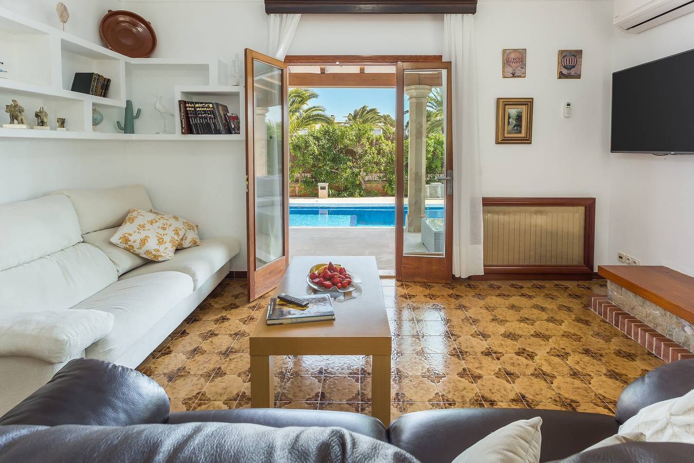 Villa „Russadir“ mit privatem Pool, Wlan und Klimaanlage in Caló de ses Dones (Santanyí), Santanyí