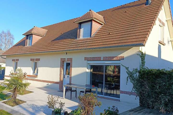 Maison de vacances pour 12 personnes, avec jardin, animaux acceptés