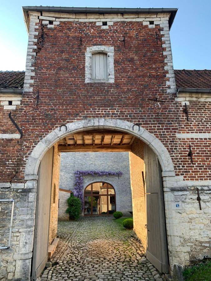 Location de vacances pour 3 personnes, avec Terrasse ainsi que Jardin et Vue à Jodoigne