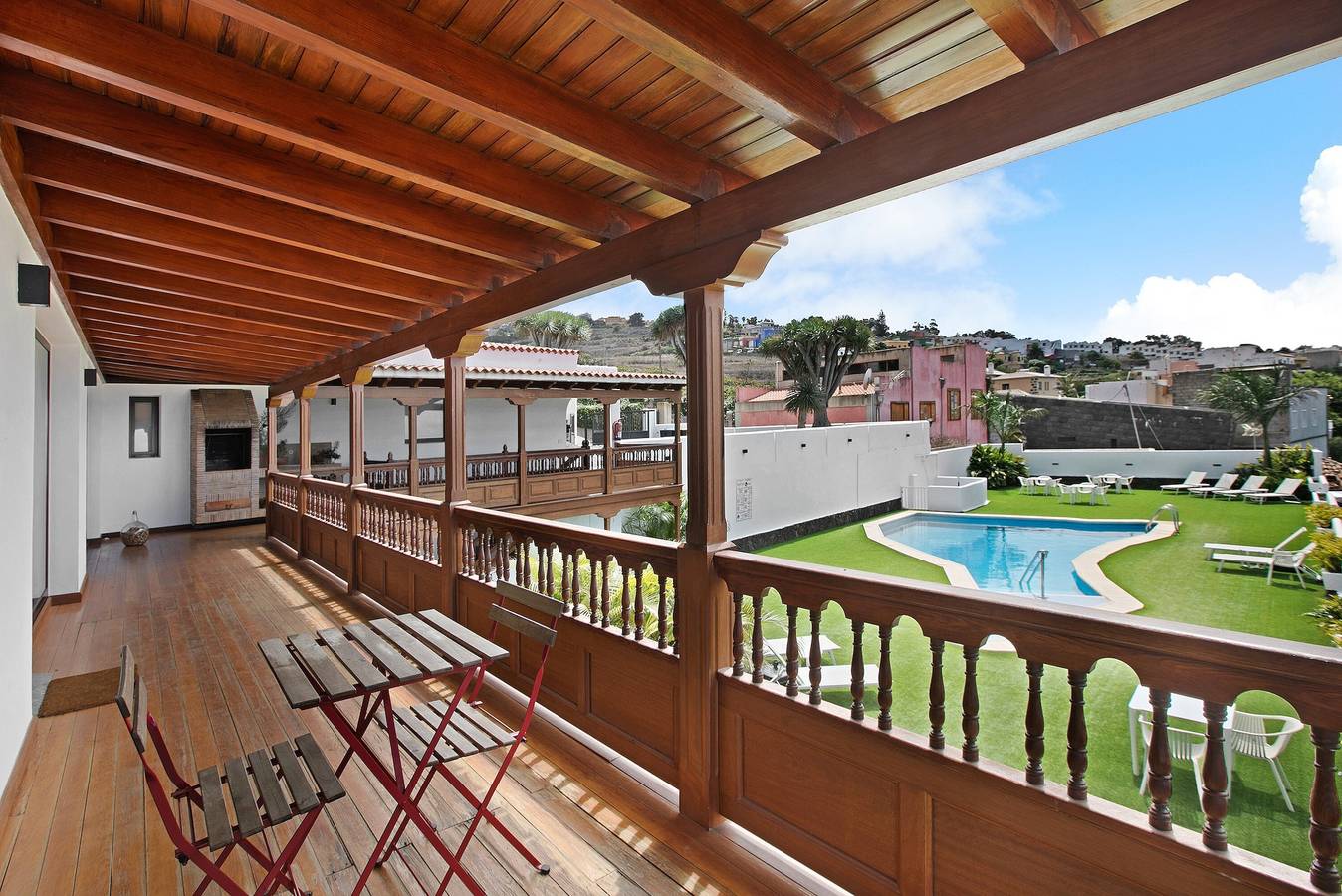 Casa vacacional 'Linaje del Pago Malvasía' con vistas al mar, piscina, balcón privado y Wi-Fi in El Sauzal, Tenerife Norte
