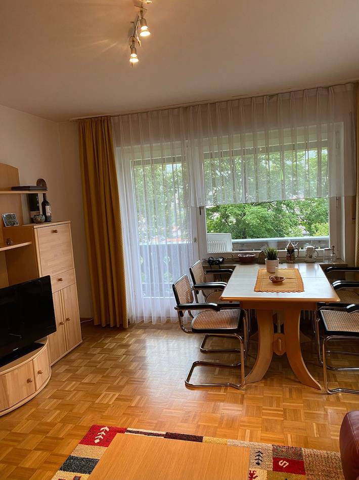 Ferienwohnung für 3 Personen, mit Balkon im Mittenwald