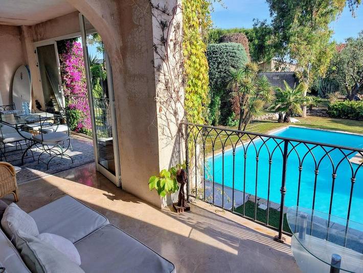Ferienhaus mit Meerblick für 9 Personen, mit Ausblick und Garten sowie Pool, mit Haustier in Nizza - 4