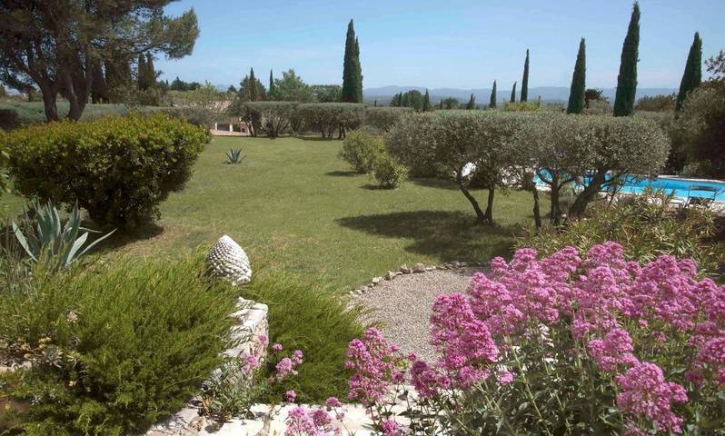 Maison d’hôte pour 2 personnes, avec jardin et vue ainsi que piscine et sauna, animaux acceptés à Flayosc - 3
