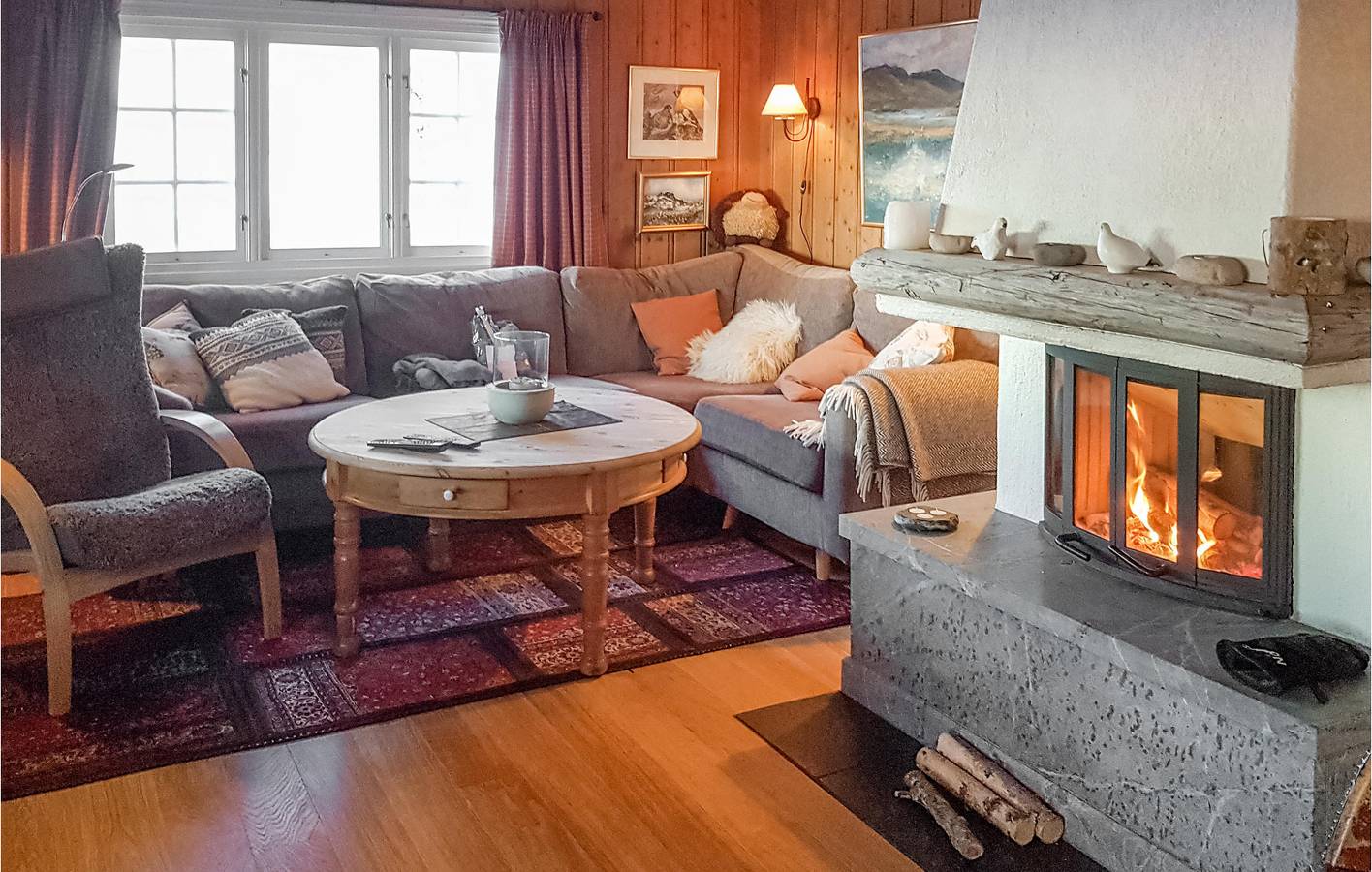 Feriehus for 6 personer med terrasse in Øystre Slidre 