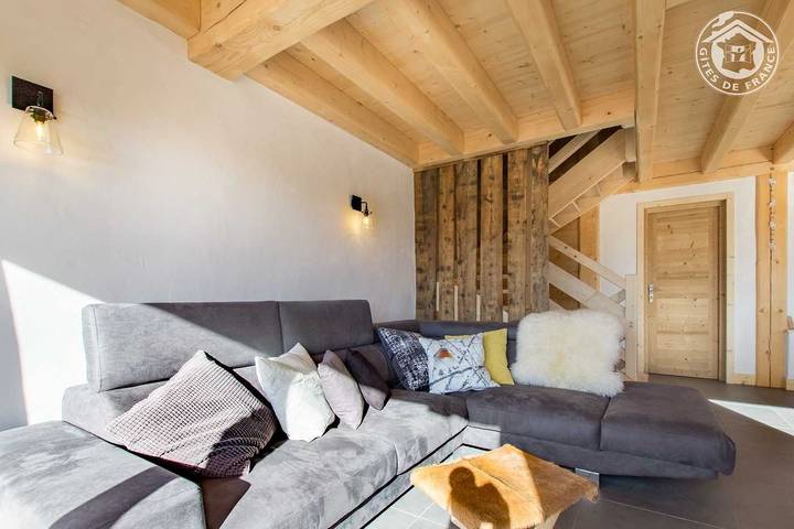 Gîte pour 10 personnes, avec sauna et terrasse à Les Saisies - 4