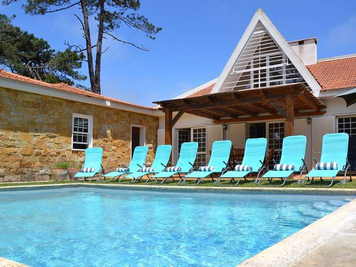 Villa pour 9 personnes, avec piscine ainsi que balcon et jardin dans Costa do Estoril - 3