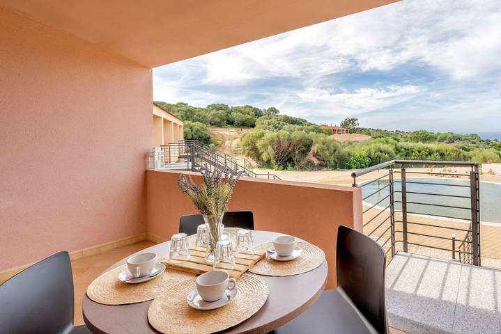 Appartamento vacanze per 4 persone, con balcone e piscina nonché balcone/terrazza - 1