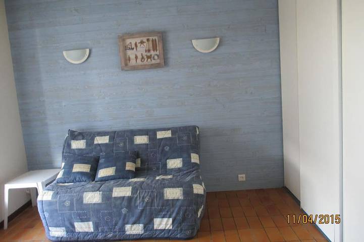 Appartement entier, Vieux Boucau T1 Bis- rez de jardin-face au lac- quartier calme - terrasse in Vieux-Boucau-les-Bains, Côte d’Argent