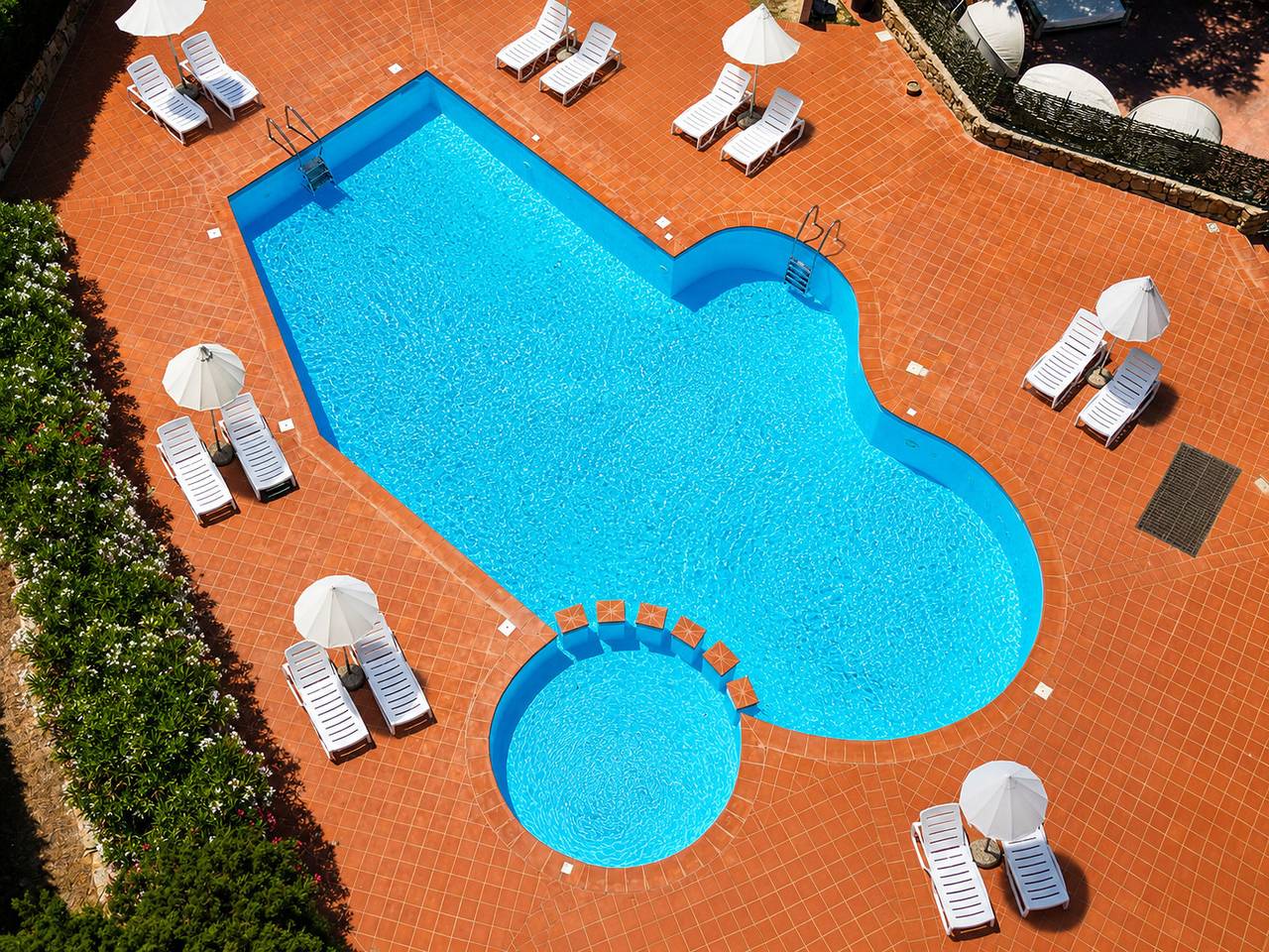 Chalet para 6 personas con piscina in Baja Sardinia, Arzachena