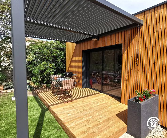 Gîte pour 2 personnes, avec Terrasse et Jardin