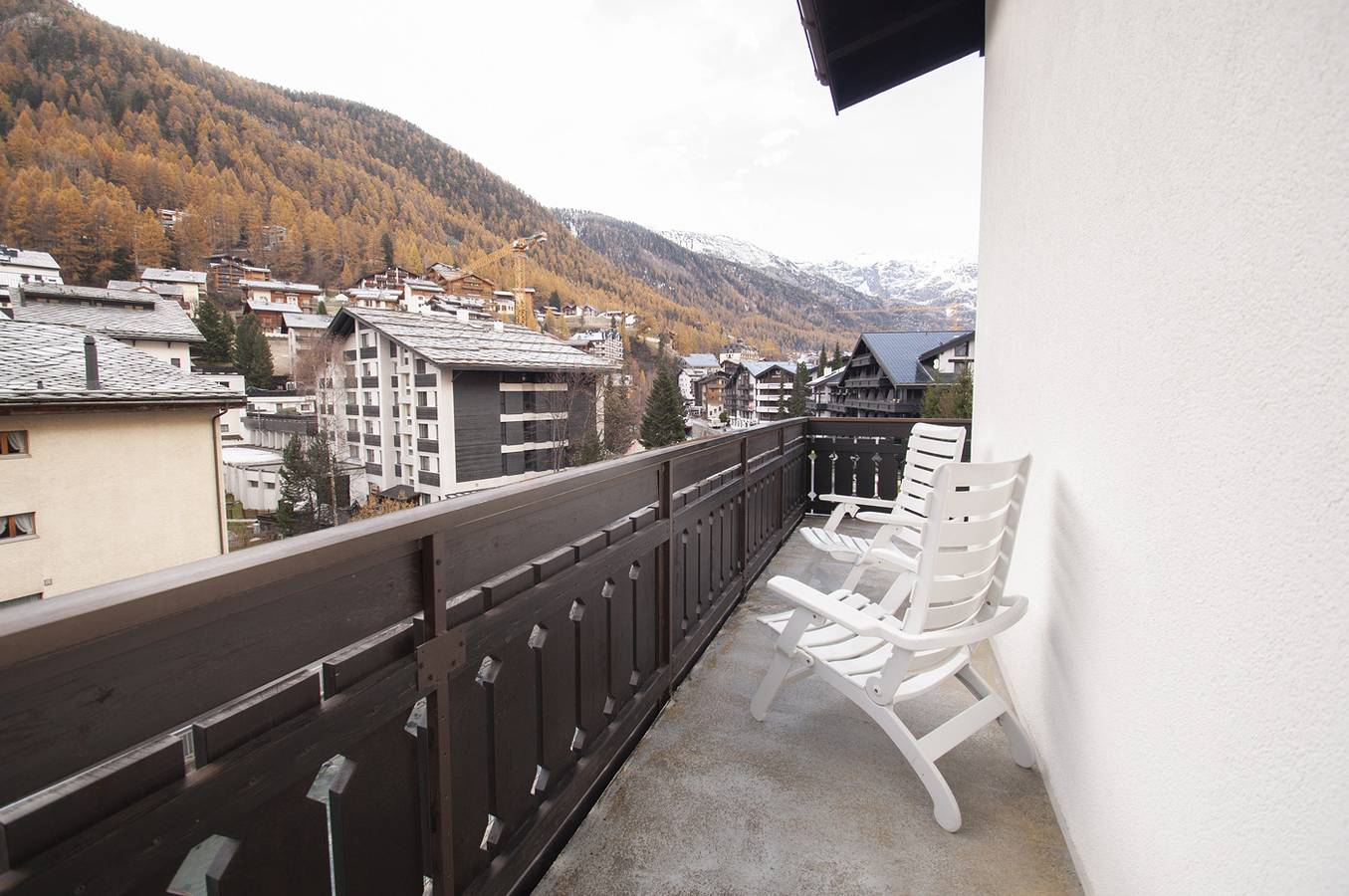 Ganze Wohnung, Ferienwohnung für 4 Personen mit Balkon in Zermatt, Walliser Alpen