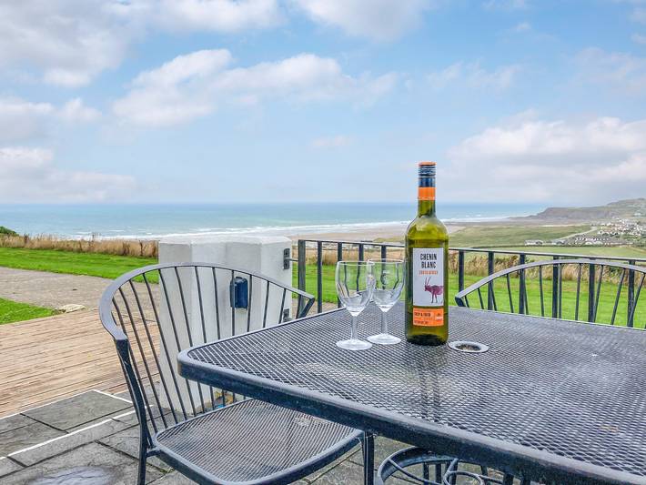 Holiday rental for 4 people, with Garden in Widemouth Bay