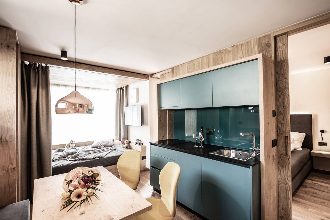 Ganze Wohnung, Ferienwohnung "Mysciliar Tree Ii" mit Bergblick, Wlan, Garten, Terrasse & Balkon in Seis am Schlern, Kastelruth